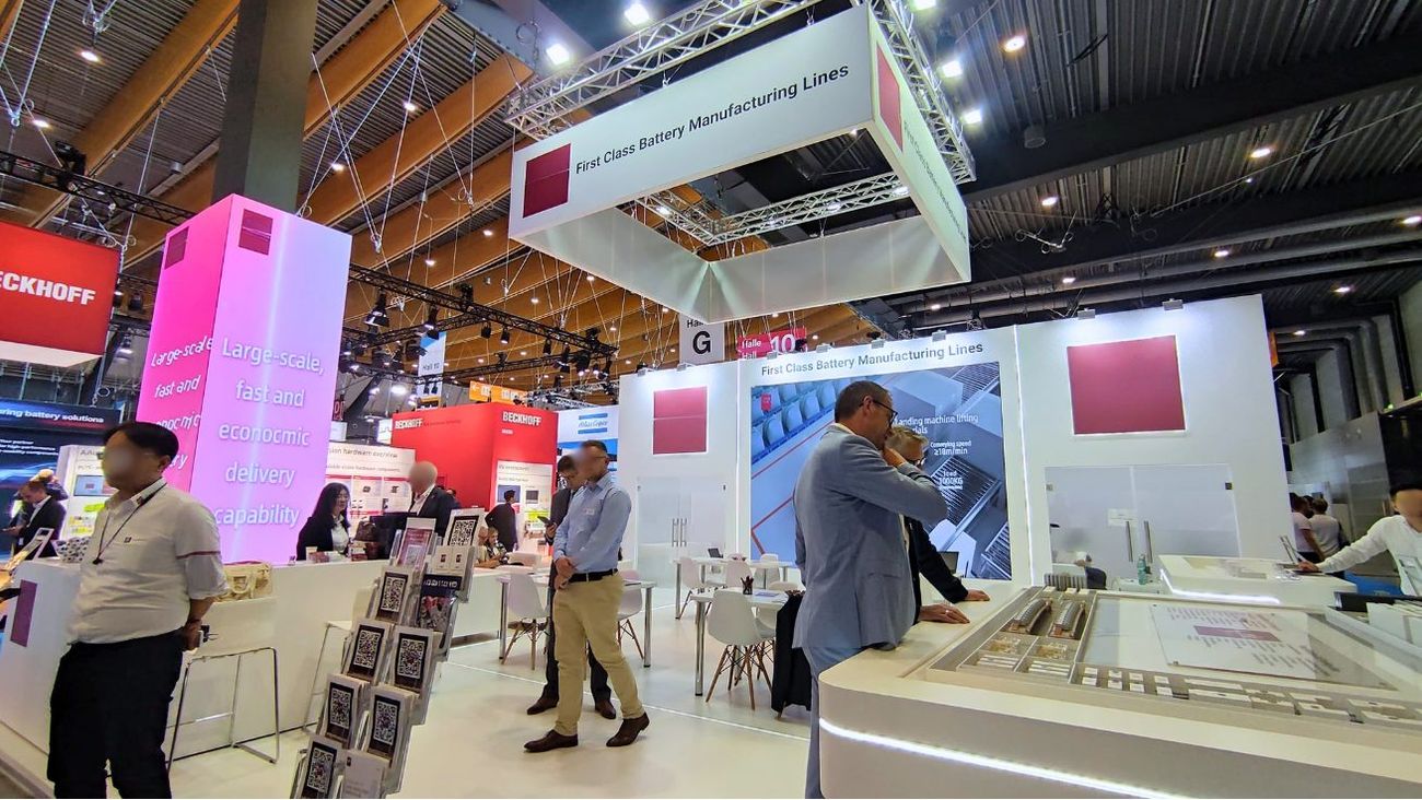 德国斯图加特 Battery Show Europe 展台