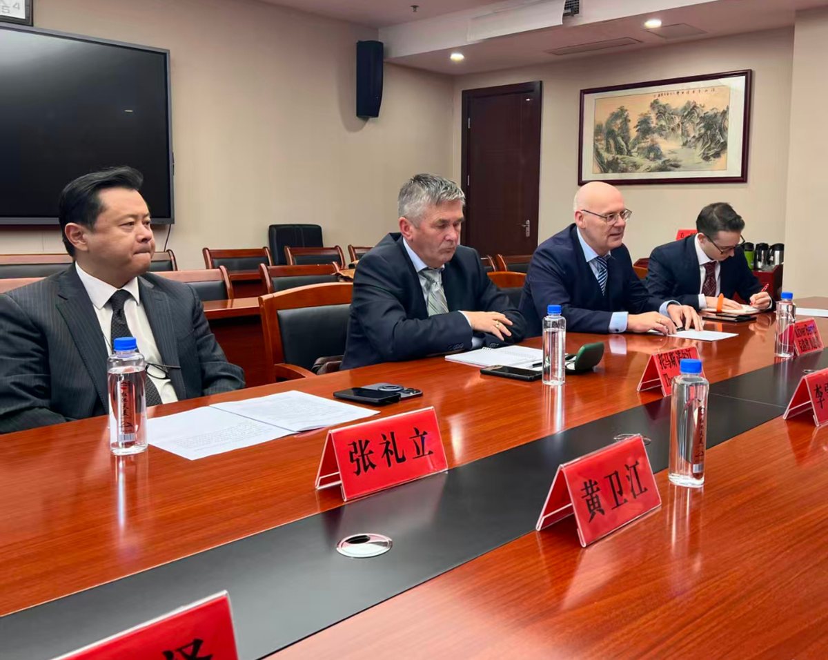 Delegationstermin in China