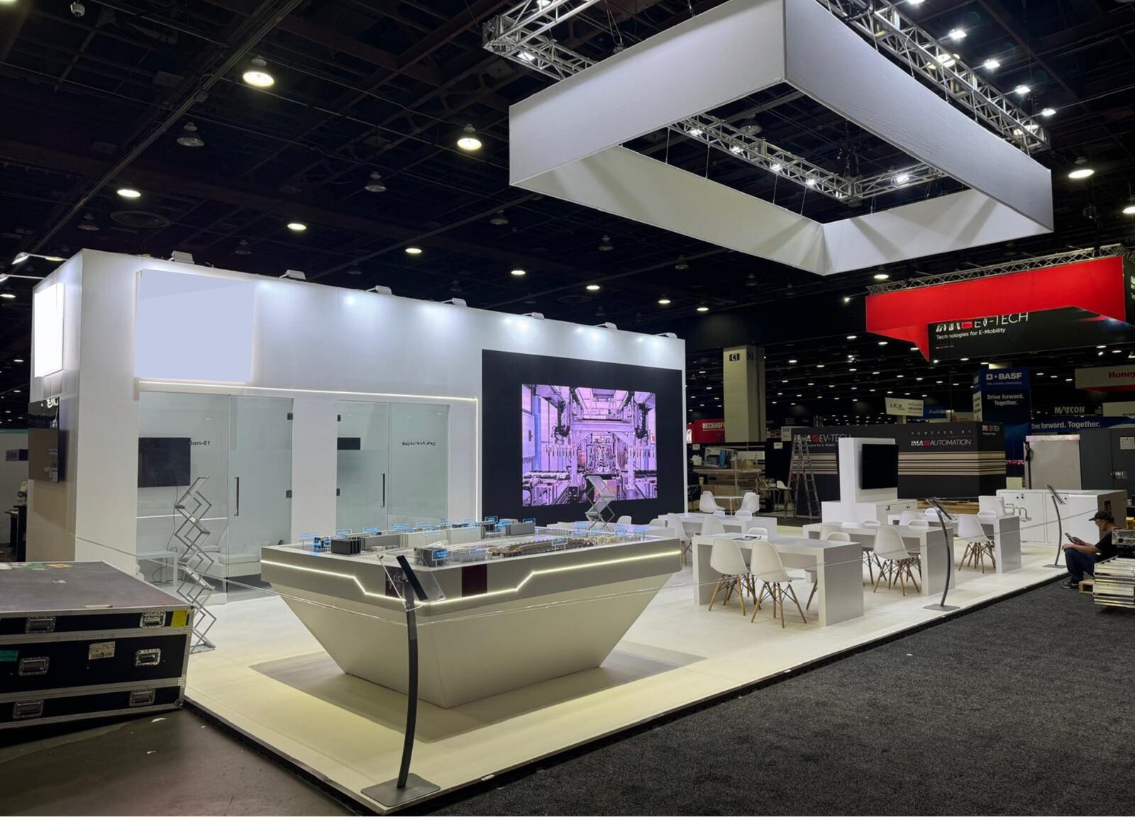 Messestand Detroit 2024